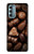 S3840 Amateurs de chocolat au lait au chocolat noir Etui Coque Housse pour Motorola Moto G Stylus 5G (2022)