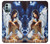 S0147 Loup Fille indienne Etui Coque Housse pour Nokia G11, G21