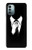 S1591 Anonymous Homme en Costume Noir Etui Coque Housse pour Nokia G11, G21