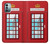 S2059 Angleterre britannique Cabine téléphonique Minimaliste Etui Coque Housse pour Nokia G11, G21