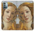 S3058 Botticelli Naissance de Vénus Peinture Etui Coque Housse pour Nokia G11, G21