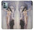 S3353 Gustav Klimt Allégorie de la sculpture Etui Coque Housse pour Nokia G11, G21