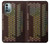 S3544 Néon Honeycomb Tableau périodique Etui Coque Housse pour Nokia G11, G21