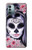 S3821 Sugar Skull Steampunk Fille Gothique Etui Coque Housse pour Nokia G11, G21