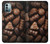 S3840 Amateurs de chocolat au lait au chocolat noir Etui Coque Housse pour Nokia G11, G21
