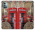 S3856 Vintage Londres Britannique Etui Coque Housse pour Nokia G11, G21