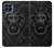 S3619 Lion noir gothique Etui Coque Housse pour Samsung Galaxy M53