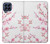 S3707 Fleur de cerisier rose fleur de printemps Etui Coque Housse pour Samsung Galaxy M53