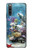 S0227 L'aquarium Etui Coque Housse pour Sony Xperia 10 IV