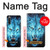 S0752 Feu bleu Loup Etui Coque Housse pour Sony Xperia 10 IV