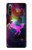 S2486 Arc en ciel espace de nébuleuse Licorne Etui Coque Housse pour Sony Xperia 10 IV
