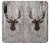 S2505 Tête de Renne Vieux bois Texture graphique Etui Coque Housse pour Sony Xperia 10 IV