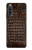 S2850 Imprimé alligator marron Peau graphique Etui Coque Housse pour Sony Xperia 10 IV