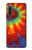 S2985 Coloré Tie Dye Texture Etui Coque Housse pour Sony Xperia 10 IV