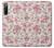 S3095 Motif Rose millésimé Etui Coque Housse pour Sony Xperia 10 IV