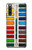 S3243 Ensemble de peinture aquarelle Etui Coque Housse pour Sony Xperia 10 IV