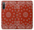 S3355 Motif Bandana Rouge Etui Coque Housse pour Sony Xperia 10 IV