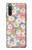 S3688 Motif d'art floral floral Etui Coque Housse pour Sony Xperia 10 IV