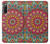 S3694 Modèle d'art hippie Etui Coque Housse pour Sony Xperia 10 IV