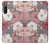 S3716 Motif floral rose Etui Coque Housse pour Sony Xperia 10 IV