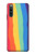 S3799 Arc-en-ciel aquarelle vertical mignon Etui Coque Housse pour Sony Xperia 10 IV