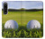 S0068 Le golf Etui Coque Housse pour Sony Xperia 1 IV