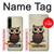 S0360 café Chouette Etui Coque Housse pour Sony Xperia 1 IV