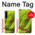 S0785 Serpent vert Etui Coque Housse pour Sony Xperia 1 IV