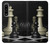 S2262 Roi d'échecs Etui Coque Housse pour Sony Xperia 1 IV