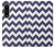 S2345 Marine Bleu Shavron Zig zag Etui Coque Housse pour Sony Xperia 1 IV