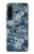 S2346 Marine Camo camouflage graphique Etui Coque Housse pour Sony Xperia 1 IV