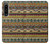 S2860 Boho Hippie Motif aztèque Etui Coque Housse pour Sony Xperia 1 IV