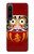 S3023 Japon Bonne chance Daruma Poupée Etui Coque Housse pour Sony Xperia 1 IV