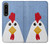 S3254 Poulet Dessin animé Etui Coque Housse pour Sony Xperia 1 IV