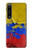 S3306 Colombie Drapeau de football graphique Millésime Etui Coque Housse pour Sony Xperia 1 IV