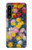 S3342 Claude Monet Chrysanthèmes Etui Coque Housse pour Sony Xperia 1 IV