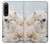 S3373 Famille d'ours polaire Etui Coque Housse pour Sony Xperia 1 IV