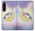 S3485 Mignon sommeil Licorne Etui Coque Housse pour Sony Xperia 1 IV