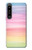 S3507 Coloré Arc-en-ciel pastel Etui Coque Housse pour Sony Xperia 1 IV