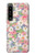 S3688 Motif d'art floral floral Etui Coque Housse pour Sony Xperia 1 IV