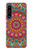 S3694 Modèle d'art hippie Etui Coque Housse pour Sony Xperia 1 IV