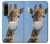 S3806 Drôle de girafe Etui Coque Housse pour Sony Xperia 1 IV