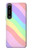 S3810 Vague d'été licorne pastel Etui Coque Housse pour Sony Xperia 1 IV