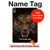 S0575 Tigre Visage Etui Coque Housse pour iPad Air (2022, 2020), Air 11 (2024,2025), Pro 11 (2022)