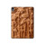 S1307 Poissons Sculpture sur bois imprimé graphique Etui Coque Housse pour iPad Air (2022, 2020), Air 11 (2024,2025), Pro 11 (2022)