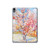 S2450 Van Gogh Fleur de Pêcher Etui Coque Housse pour iPad Air (2020, 2022), Air 11 (2024,2025,2026), Pro 11 (2022)