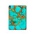 S2688 Aqua Copper Turquoise Graphic Gemme Etui Coque Housse pour iPad Air (2020, 2022), Air 11 (2024,2025,2026), Pro 11 (2022)
