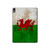 S2976 Pays de Galles Football Football Drapeau Etui Coque Housse pour iPad Air (2020, 2022), Air 11 (2024,2025,2026), Pro 11 (2022)