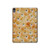 S2987 Crème Biscuits Cracker Etui Coque Housse pour iPad Air (2022, 2020), Air 11 (2024,2025), Pro 11 (2022)