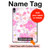 S3036 Flore de fleur rose douce Etui Coque Housse pour iPad Air (2022, 2020), Air 11 (2024,2025), Pro 11 (2022)